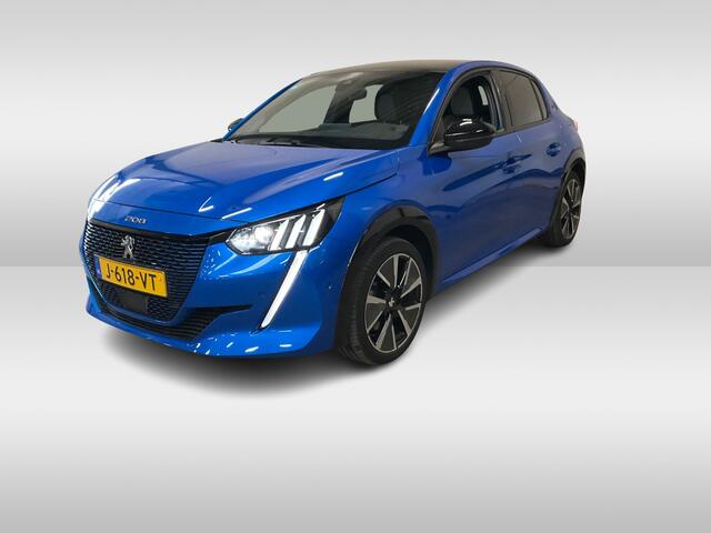 Peugeot e-208 EV GT 350 50 kWh Panoramadak / Camera / Virtual Cockpit / Half leder / Navigatie / Keyless / Cruise Control / Dodehoek detectie