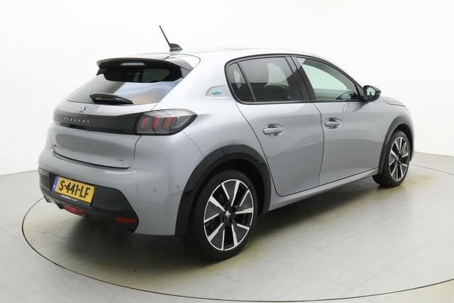 Peugeot e-208 EV GT 350 50 kWh 136pk | 12% Bijtelling! | Navigatie | Panoramadak | Camera | KeyLess | Lichtmetalen Velgen | Dodehoek sensoren