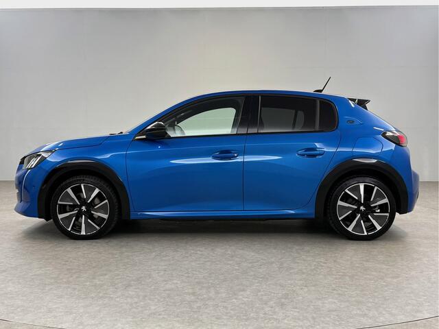 Peugeot e-208 EV GT 350 50 kWh | SOH 91% | Snelladen | Pano | 360° | Virtual | Sfeerverl. | Carplay | Stoelverw. | Keyless | NAP
