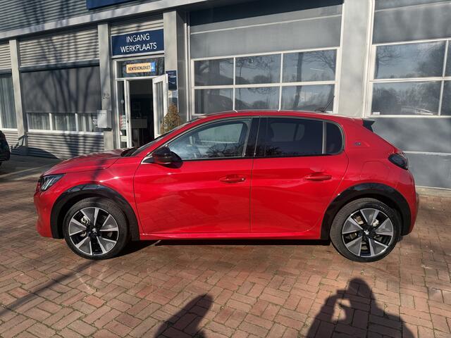 Peugeot e-208 EV GT 350 50 kWh Bj 2022 Airco,Navi,16Inch,Clima 17.459 Nap 1e eigenaar