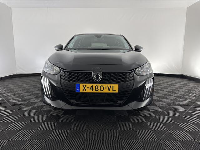 Peugeot e-208 EV Style 50 kWh [ 3-Fase-11kW] {SOH-96%} (INCL-BTW) Aut. *LEATHER-FABRIC | FULL-LED | SPORT-SEATS | KEYLESS | PRIVACY-GLASS | DAB+ | NAVI-FULLMAP | ECC | PDC | CRUISE | 16''ALU*