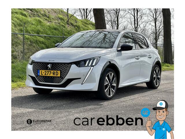 Peugeot e-208 EV GT 350 50 kWh | Panoramadak | Stoelverwarming | Apple carplay | LED | 3-fase | Camera