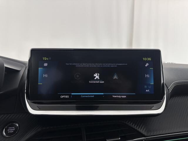 Peugeot e-208 EV GT 350 50 kWh [ 3-Fase ] *HEATPUMP | PANO | FULL-LED | DIGI-COCKPIT | BLINDSPOT | CAMERA | LEATHER-ALCANTARA | AMBIENTLIGHT | NAVI-FULLMAP | LANE-ASSIST | KEYLESS | DAB | CCS-FASTLOADER | HEATED-SPORTSEATS