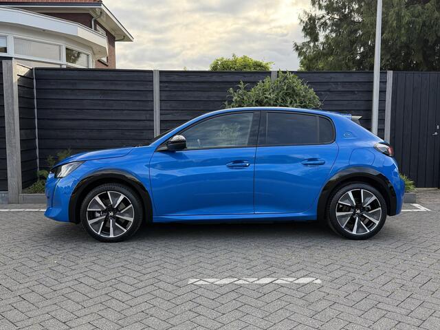 Peugeot e-208 GT 350 50 kWh 136PK Automaat Navigatie, Achteruitrijcamera, Keyless, Stoelverwarming, Trekhaak Afneembaar, Apple Carplay, Android Auto