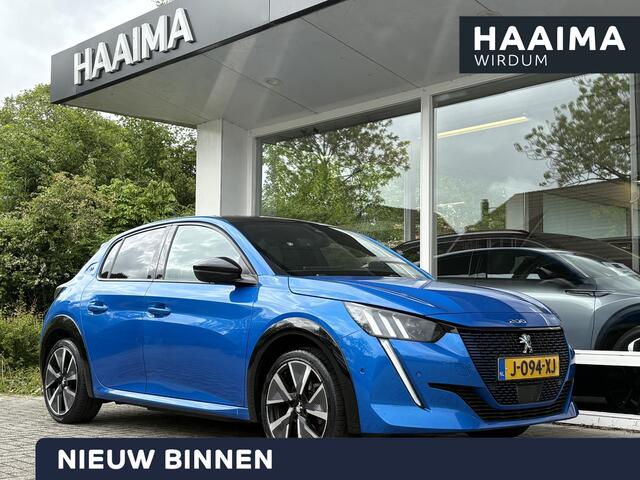 Peugeot e-208 EV GT 350 50 kWh | Panorama | Dodehoekdetectie | Navigatie | Full LED | Stoelverwarming | Adaptieve Cruise Control
