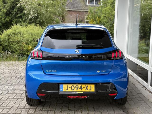 Peugeot e-208 EV GT 350 50 kWh | Panorama | Dodehoekdetectie | Navigatie | Full LED | Stoelverwarming | Adaptieve Cruise Control