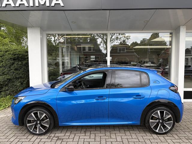 Peugeot e-208 EV GT 350 50 kWh | Panorama | Dodehoekdetectie | Navigatie | Full LED | Stoelverwarming | Adaptieve Cruise Control