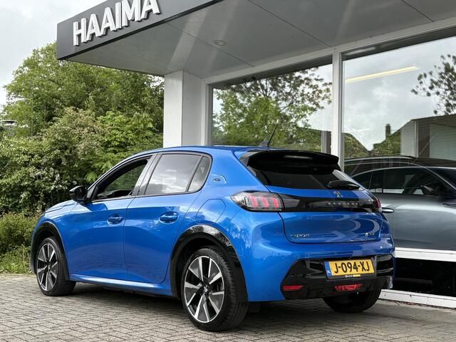 Peugeot e-208 EV GT 350 50 kWh | Panorama | Dodehoekdetectie | Navigatie | Full LED | Stoelverwarming | Adaptieve Cruise Control