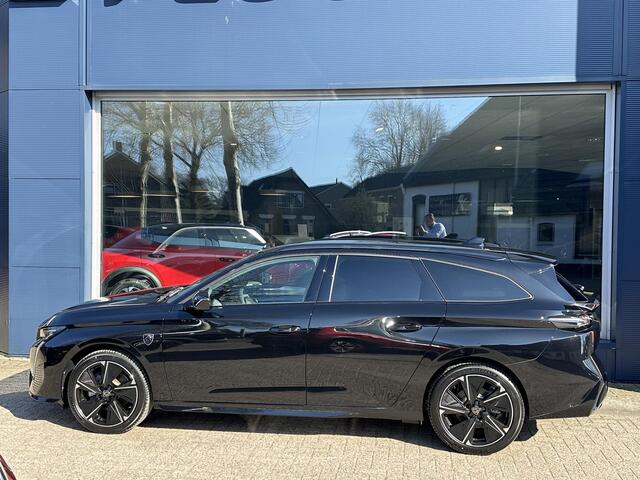 Peugeot e-308 SW GT Avantage EV 54 kWh | Nieuwe Auto | Tot 8 jaar Garantie | Tot 420 Km WLTP | Alcantara Executive Pack | 360 Graden Camera | Navigatie | Stoelverwarming & Massage | Warmtepomp | Draadloze Telefoonlader | Keyless Entry | Elektrische Kofferklep | 18" Lic