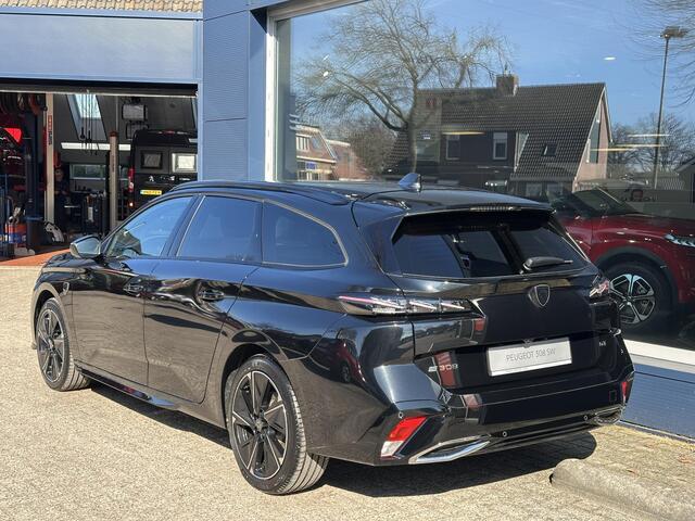 Peugeot e-308 SW GT Avantage EV 54 kWh | Nieuwe Auto | Tot 8 jaar Garantie | Tot 420 Km WLTP | Alcantara Executive Pack | 360 Graden Camera | Navigatie | Stoelverwarming & Massage | Warmtepomp | Draadloze Telefoonlader | Keyless Entry | Elektrische Kofferklep | 18" Lic