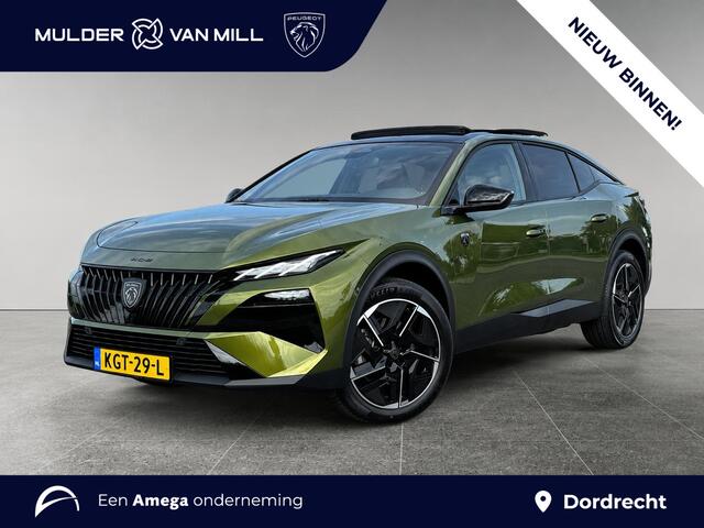Peugeot e-408 GT Exclusive EV 58kWh 210pk | FACELIFT! | LEDER | AGR-STOEL | FOCAL AUDIO | 360° CAMERA | SCHUIF/KANTELDAK |