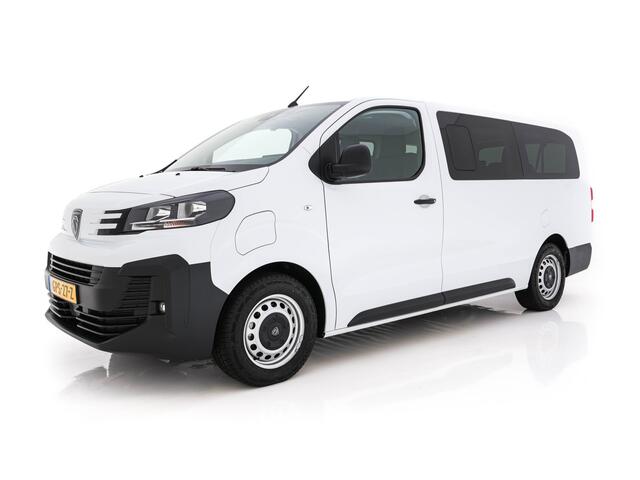 Peugeot e-Expert Long 75 kWh Facelift [ 9-Pers. ] [ 3-Fase-11 kW] (INCL-BTW) *NAVI-FULLMAP | CAMERA | DIGI-COCKPIT | COMFORTSEATS | DAB | PRIVACY-GLASS | SHIFTPADDLES | AIRCO | CRUISE | PDC*