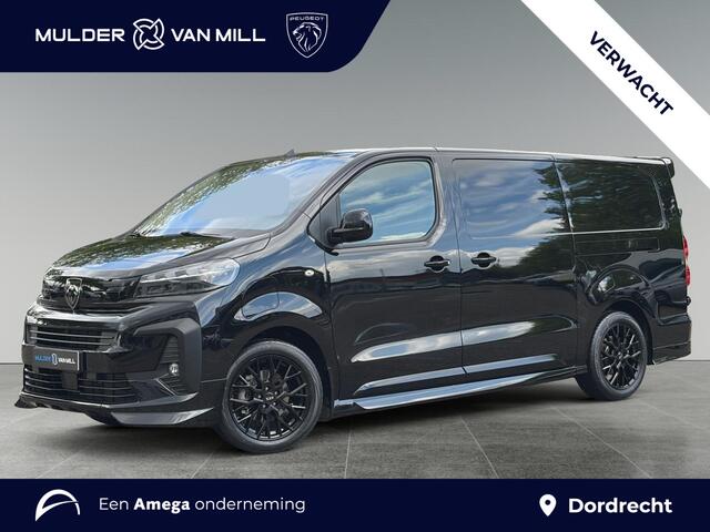 Peugeot e-Expert L3 75 kWh 136pk | 8 jaar garantie | STX SPORT | Lederen bekleding STX | STX Pakket | Dakspoiler | Sideskirts | 18 inch zwarte velgen | City NAVI Pakket | Comfort Pakket | Exterieur Pakket | Full ECO LED verlichting | Winter Pakket | Dubbele schuifdeur | H
