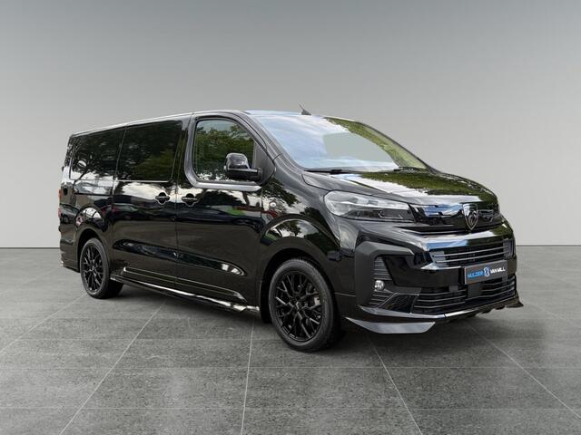 Peugeot e-Expert L3 75 kWh 136pk | 8 jaar garantie | STX SPORT | Lederen bekleding STX | STX Pakket | Dakspoiler | Sideskirts | 18 inch zwarte velgen | City NAVI Pakket | Comfort Pakket | Exterieur Pakket | Full ECO LED verlichting | Winter Pakket | Dubbele schuifdeur | H