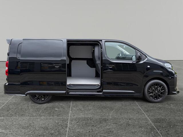 Peugeot e-Expert L3 75 kWh 136pk | 8 jaar garantie | STX SPORT | Lederen bekleding STX | STX Pakket | Dakspoiler | Sideskirts | 18 inch zwarte velgen | City NAVI Pakket | Comfort Pakket | Exterieur Pakket | Full ECO LED verlichting | Winter Pakket | Dubbele schuifdeur | H