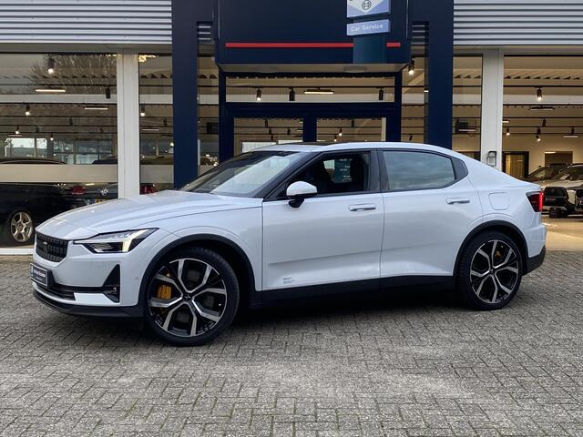 Polestar 2 Long Range Dual Motor Launch Edition 78kWh / Performance-Pack / Panodak / 408 PK / AWD / Adaptieve Cruise-Control Stop&Go / Climate-Control / Stoelverwarming V+A / Harman-Kardon Audio / Stuurverwarming / Dodehoek-Detectie / Draadloze-Telefoonlader / Rondo