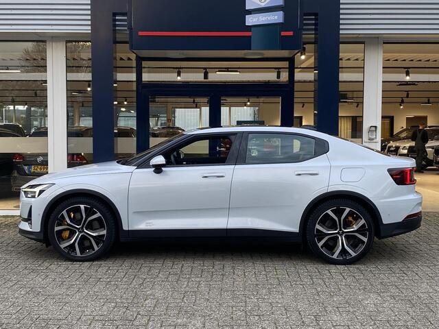 Polestar 2 Long Range Dual Motor Launch Edition 78kWh / Performance-Pack / Panodak / 408 PK / AWD / Adaptieve Cruise-Control Stop&Go / Climate-Control / Stoelverwarming V+A / Harman-Kardon Audio / Stuurverwarming / Dodehoek-Detectie / Draadloze-Telefoonlader / Rondo