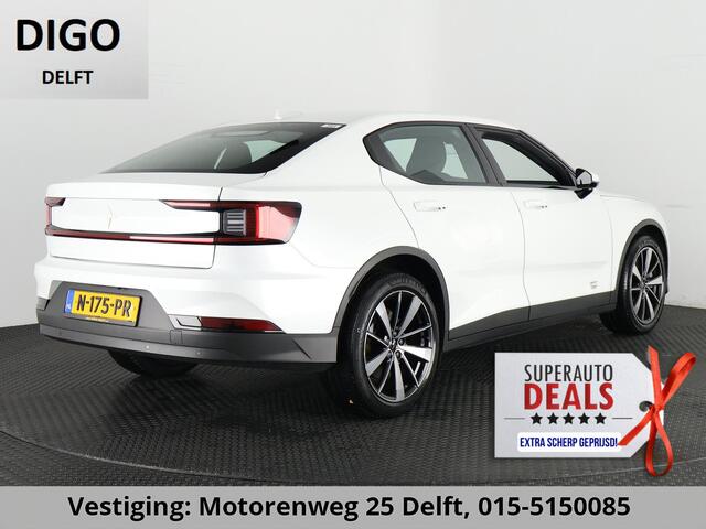 Polestar 2 LONG RANGE ACCU 90%! WLTP BEREIK 511 KM GARANTIE-2032* NAVI.APPLE/ANDROID.CAMERA.BIJNA 2022.