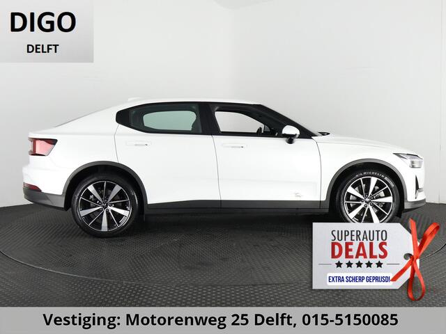 Polestar 2 LONG RANGE ACCU 90%! WLTP BEREIK 511 KM GARANTIE-2032* NAVI.APPLE/ANDROID.CAMERA.BIJNA 2022.