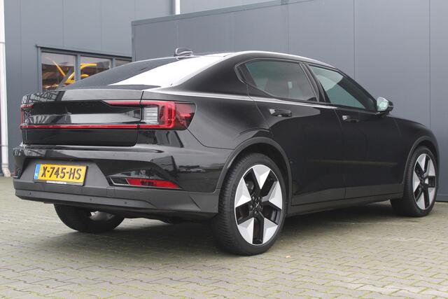 Polestar 2 Long Range Single Motor 82 kWh | Incl. 12 maanden garantie | Voorstoelen verwarmd | Cruise control | Navigatie | Climate control | Apple carplay/Android auto | Airco | Lichtmetalen velgen | 360 camera | Parkeersensoren |