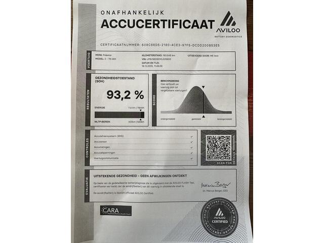 Polestar 2 Long Range Dual Motor 78 kWh Pilot pack/Plus pack/trekhaak/All seasonbanden/rij klaar