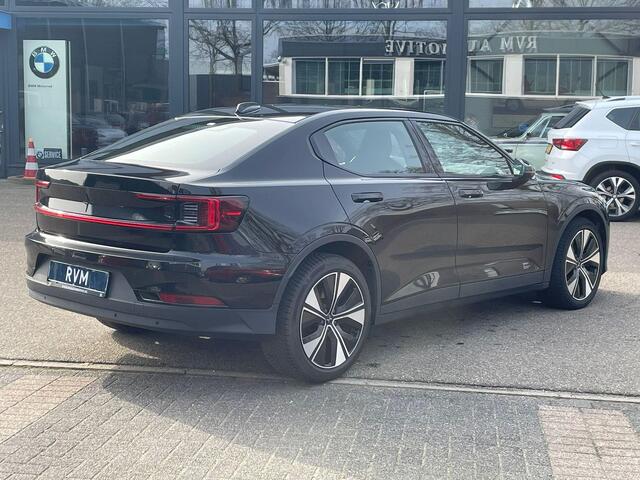 Polestar 2 Long Range Single Motor 78 kWh | SOH 96%| ELEK. STOEL MET MEMORY| DODE HOEK SENSOR| STOELVERWARMING| ELEK. ACHTERKLEP| 360 CAMERA| ADAPTIVE CRUISE CONTROL | RIJKLAAR GELEVERD MET 12 MND BOVAG GARANTIE |