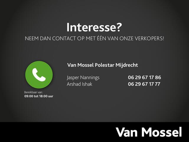 Polestar 2 Standard Range Single Motor 63kWh |Stoelverwarming | Camera | Memory | Google Maps |