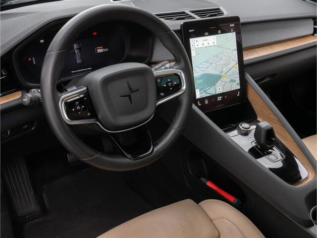 Polestar 2 Long Range Single Motor 78 kWh SOH 90% Trekhaak/ Panoramadak/ Leer/ Stoelverwarming-ventilatie/ Harman-Kardon