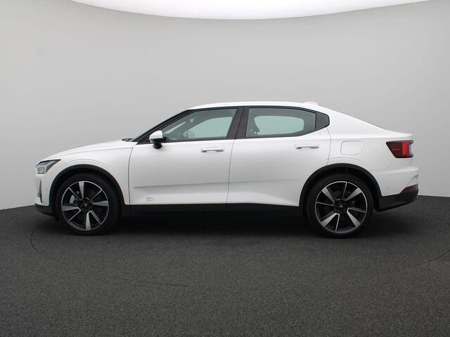 Polestar 2 Standard Range Single Motor 63kWh 224PK Aut. SOH 91,29%, Panoramadak, Trekhaak, 20" LM Velgen, Memorystoel, Adaptieve Cruise Control, Side Assist, 360gr. Camera