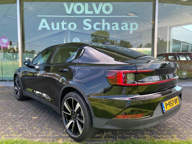 Polestar 2 Long Range Single Motor 78 kWh | Rijklaar incl 12 mnd Bovag | SoH 90% 360 camera Panoramadak Trekhaak semi elektisch