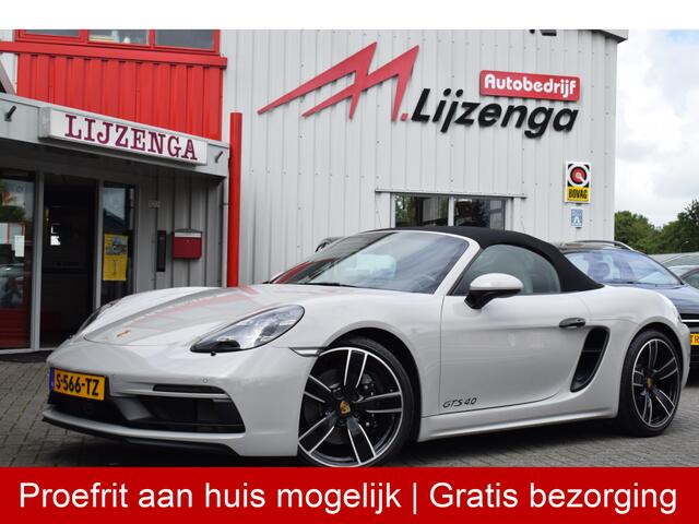 Porsche 718 Boxster GTS 4.0 Burmeister | Sportchrono | Keramisch | Sportuitlaat | Adap.cruise | Full options