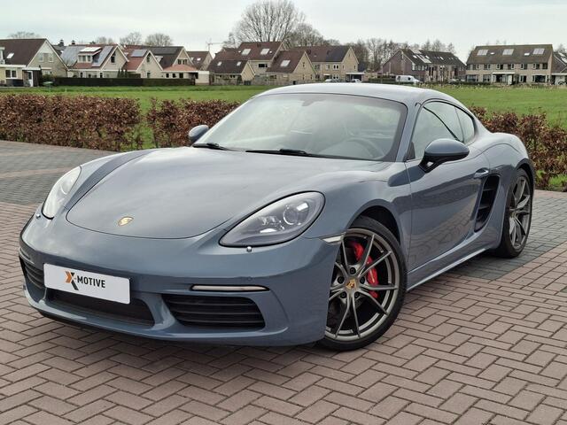Porsche 718 Cayman S 2.5 PDK | Volleder | SportChrono | PDLS | Elek Sportstoelen 14voudig Mem | PASM | PTV | dealer onderhouden!