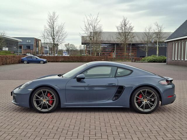 Porsche 718 Cayman S 2.5 PDK | Volleder | SportChrono | PDLS | Elek Sportstoelen 14voudig Mem | PASM | PTV | dealer onderhouden!