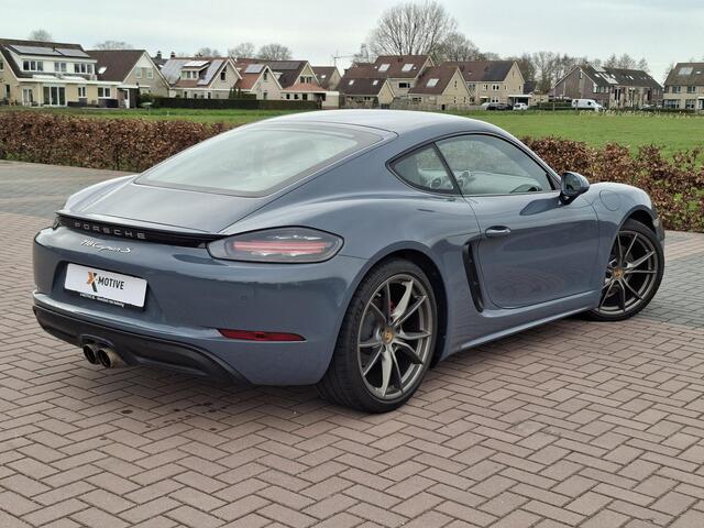 Porsche 718 Cayman S 2.5 PDK | Volleder | SportChrono | PDLS | Elek Sportstoelen 14voudig Mem | PASM | PTV | dealer onderhouden!