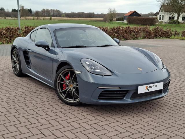 Porsche 718 Cayman S 2.5 PDK | Volleder | SportChrono | PDLS | Elek Sportstoelen 14voudig Mem | PASM | PTV | dealer onderhouden!