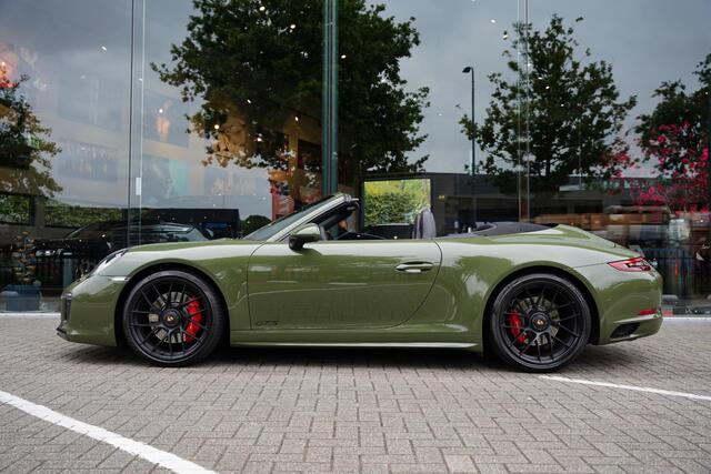 Porsche 911 Cabriolet 3.0 Carrera GTS P.T.S. Nato Green Burmester Lifting