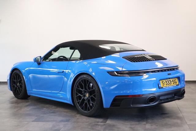 Porsche 911 Cabrio 3.0 Carrera 4 GTS Sport Chrono X- Sight NL Auto 480PK! Shark blue Dealer onderhouden