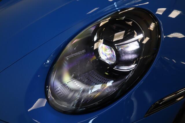 Porsche 911 Cabrio 3.0 Carrera 4 GTS Sport Chrono X- Sight NL Auto 480PK! Shark blue Dealer onderhouden