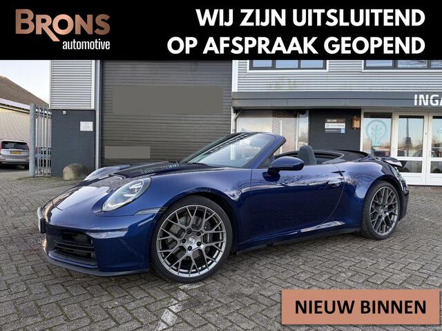 Porsche 911 Cabrio 3.0 Carrera Stoel koeling l Sport uitlaat l Sport Chrome