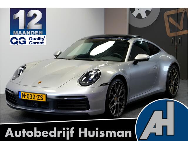 Porsche 911 3.0 Carrera PDK8 INNODRIVE + PANORAMADAK + ADAPT.CRUISE + KRIJT STIKSELS + CAMERA + LICHT DESIGN + STUURBEKRACHTIGING PLUS + SPORTSTOELEN + SPORTUITLAAT + STUUR-&STOELVERWARMING + PDLS + PRIVACY GLASS + PARKSENSOREN V&A + 21"/20" RS SPYDER LM-VELGEN!!