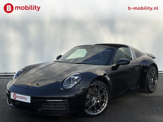 Porsche 911 3.0 4 Targa 16.000KM Leer Achteruitrijcamera AppleCarplay | DAB Audio | Sportuitlaat | Elektrische Stoelen