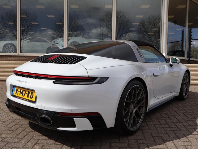 Porsche 911 Targa 4S 3.0 450 PK 992 ORIGINEEL NEDERLANDS | SPORTUITLAAT | 17.981 KM | 360 CAMERA | 20 INCH LMV