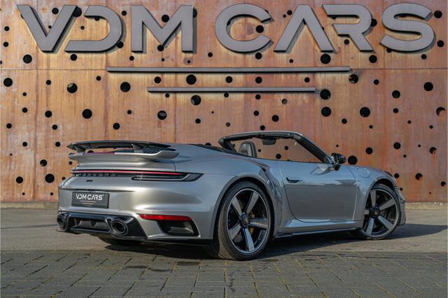 Porsche 911 Cabrio 3.8 Turbo S | Aerokit | Full PPF | Burmester | Stoelventilatie | InnoDrive | APPROVED 2027