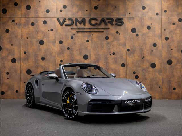 Porsche 911 Cabrio 3.8 Turbo S | Lift | Sportuitlaat I 18-weg I Ventilatie I Keyless | 360° | ACC |