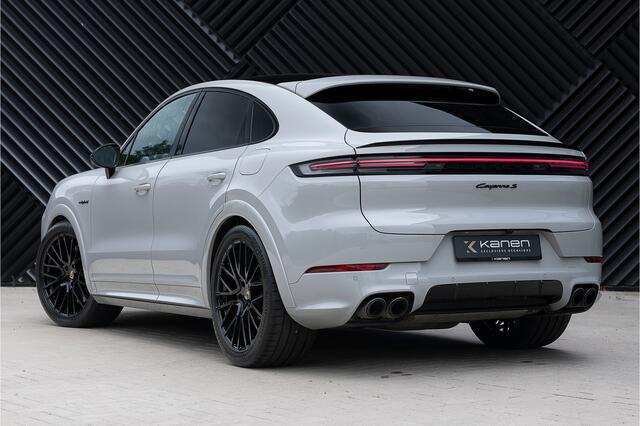 Porsche CAYENNE Coupé 3.0 S E-Hybrid Sport Design ACC Pano GTS Stoel 360 Head Up Stoelvent. Matrix Nachtz. Memory Trekhaak
