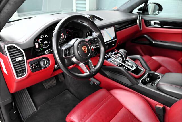 Porsche CAYENNE Coupé 3.0 E-Hybrid / SPORT DESIGN / PANO / SPORT CHRONO / PDLS / HUD / SOFTCLOSE / KRIJT GRIJS / NL AUTO / 1E EIG