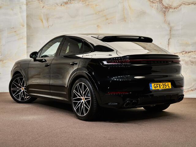 Porsche CAYENNE Coupé 3.0 E-Hybrid, NL-auto, SportDesign, 22", Bose, luchtv., surround view, memory, keyless, ACC, privacy