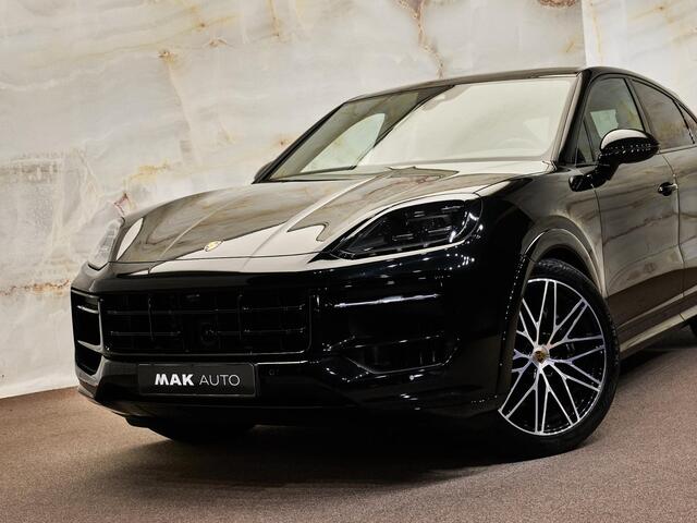 Porsche CAYENNE Coupé 3.0 E-Hybrid, NL-auto, SportDesign, 22", Bose, luchtv., surround view, memory, keyless, ACC, privacy