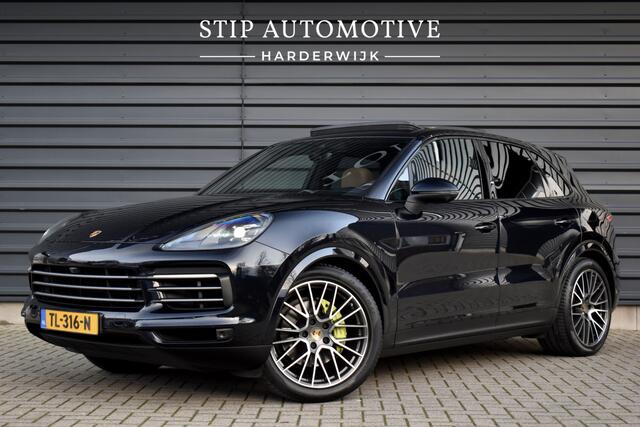 Porsche CAYENNE 3.0 E-Hybrid 462pk | Panoramadak | Trekhaak | 360 Camera | Sport Chrono | Bose | Stuurverwarming | Luchtvering | Orig. NL |
