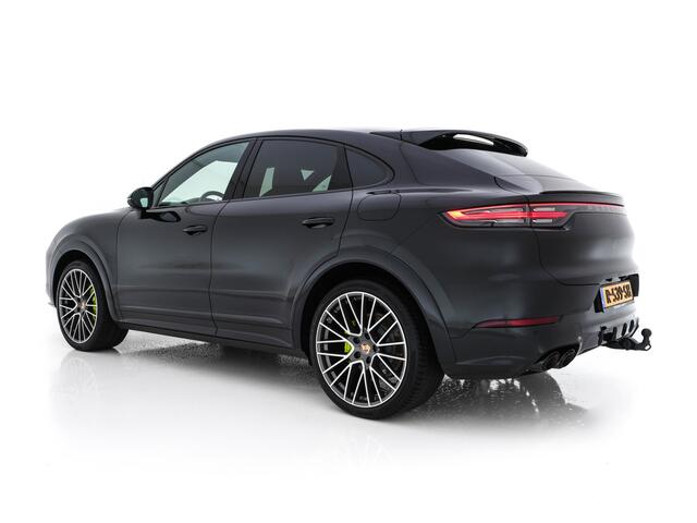 Porsche CAYENNE Coupé 3.0 E-Hybrid Platinum Edition (INCL.BTW) *LUXURY-LEATHER | FULL-LED | MEMORY-PACK | BLIND-SPOT | BOSE-SOUND | HEATED-COMFORTSEATS | AIR-SUSPENSION | SPORT-EXHAUST | KEYLESS | CAMERA | DAB+ | NAVI-FULLMAP | TOWBAR | 22''AL
